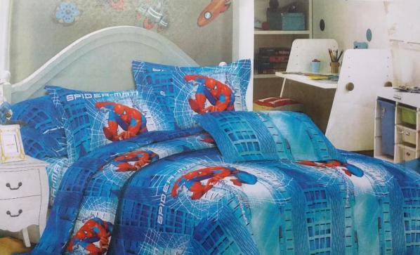 طراحی و رنگ زیبا روتختی پسرانه